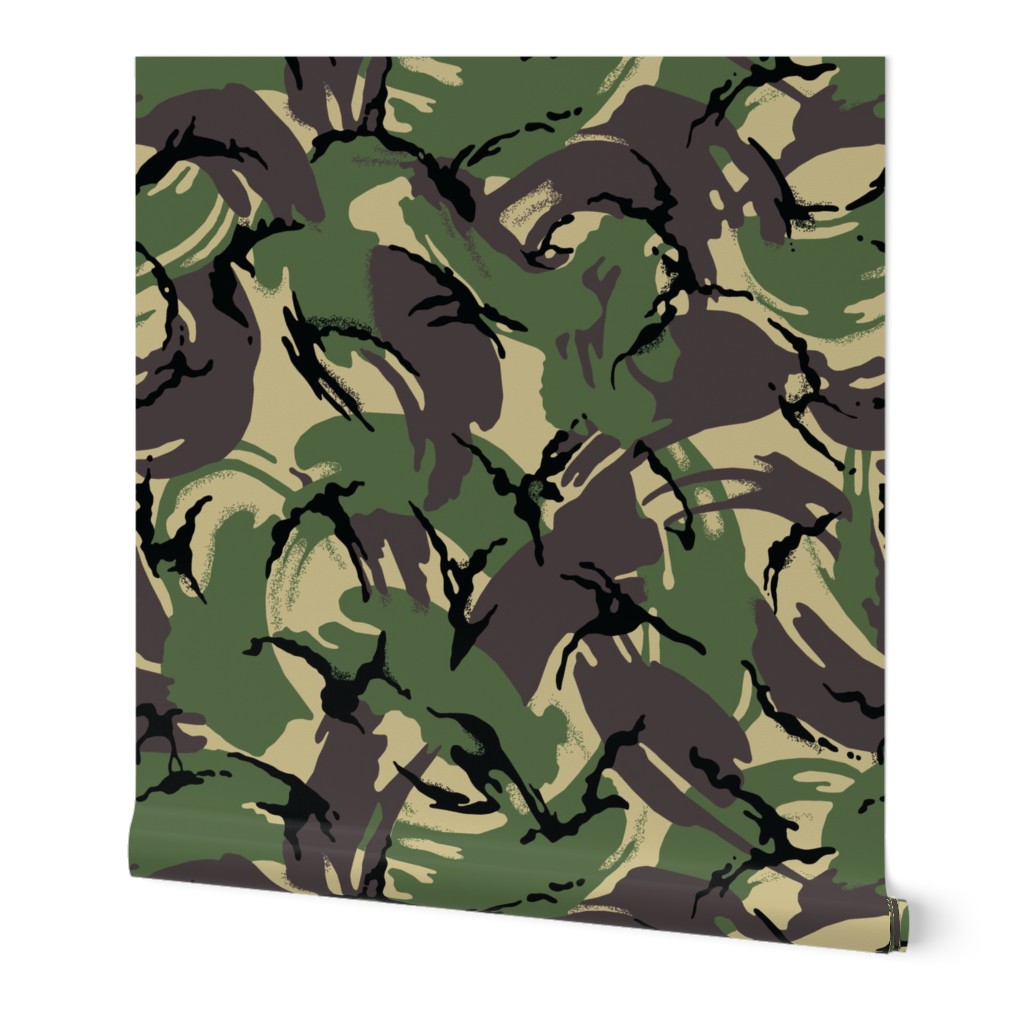 British DPM Temperate Woodland Camo