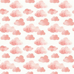 Small Whimsical Blush Cloudscape
