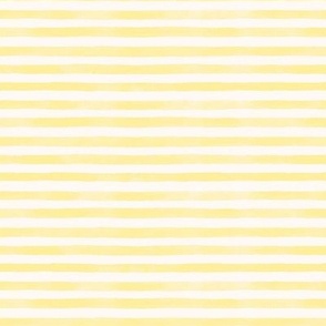 Hand Drawn Watercolor Easter Pastel Summer vibes Stripes_bright yellow gold_small