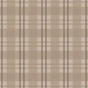 Urban brown checkered pattern