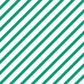 Bold Green Stripes