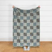 DESIGN 9 - PATTERNED QUILT COLLECTION (WINTER TONES)