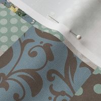 DESIGN 9 - PATTERNED QUILT COLLECTION (WINTER TONES)