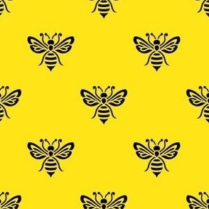 Spring Honeybee Pattern