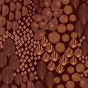 Rusty Leaf Pattern