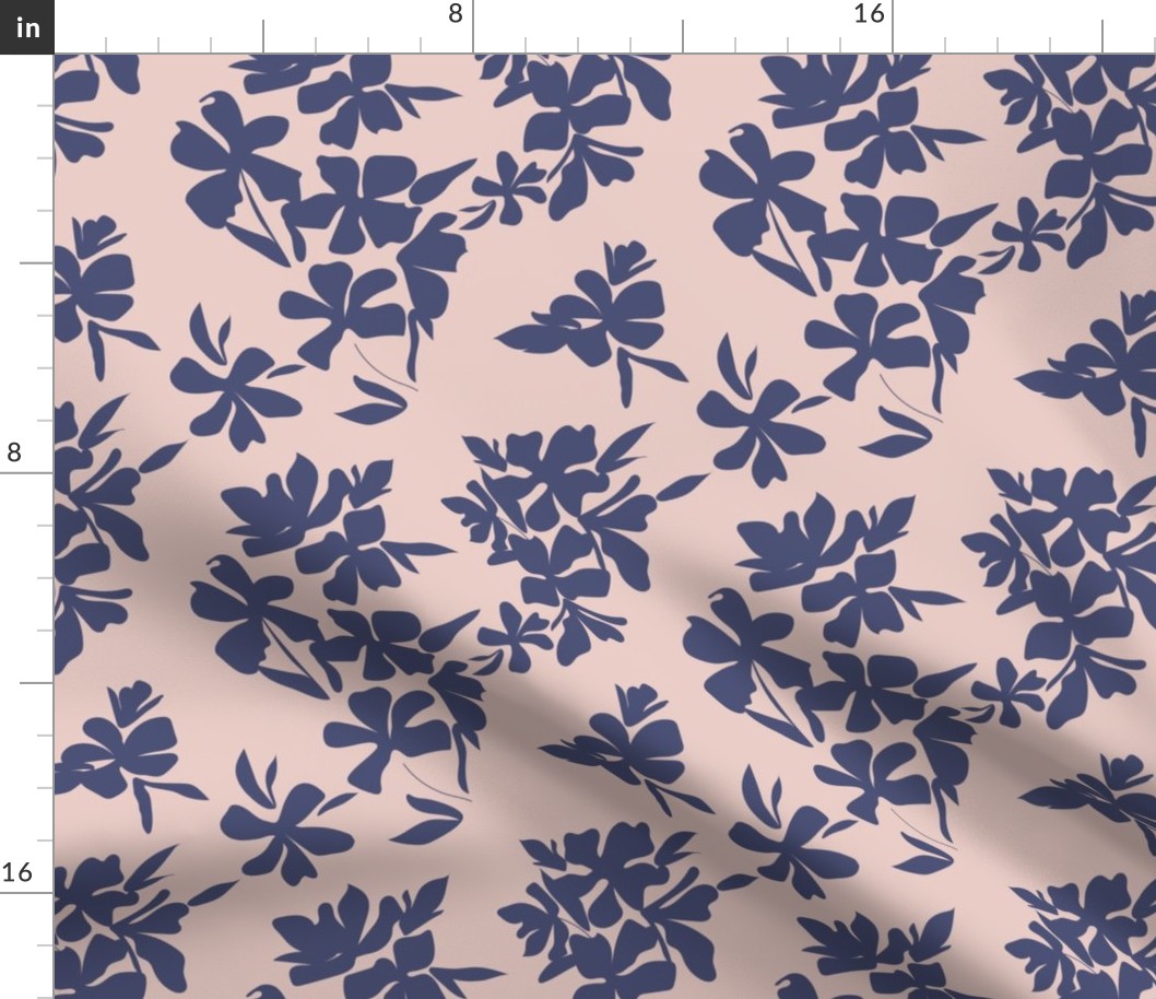 Floral abstract pattern
