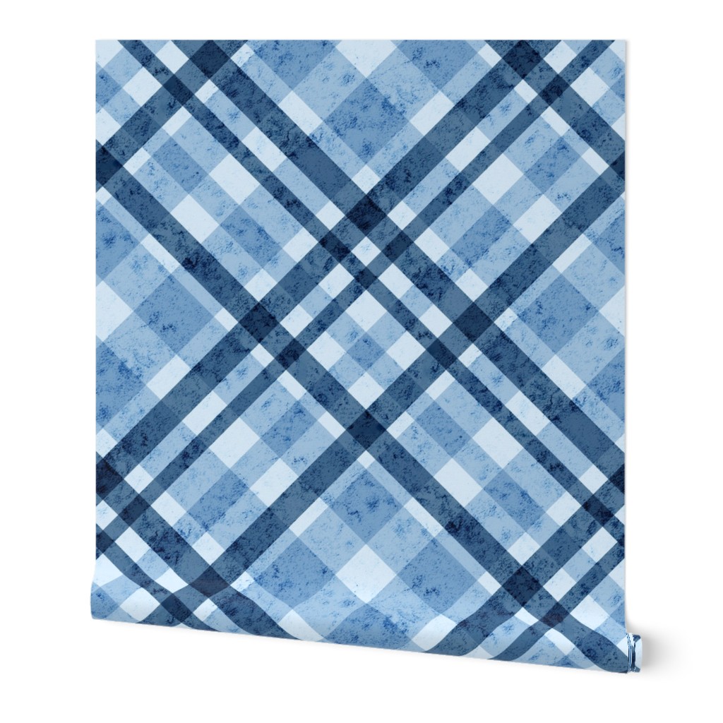 Sweet Spring Plaid - Blue