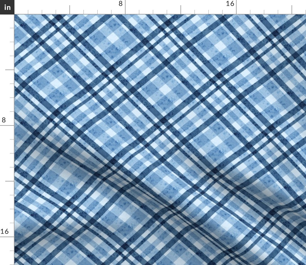 Sweet Spring Plaid - Blue