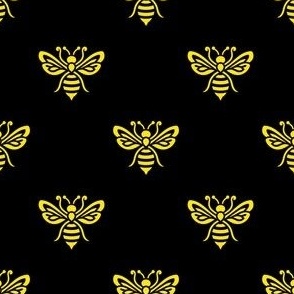 Midnight Honeybee Pattern