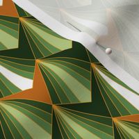 Art Deco Geometry Green Small