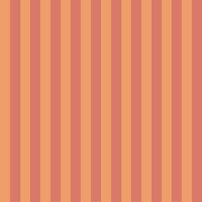 Terracotta Peach Stripes small scale