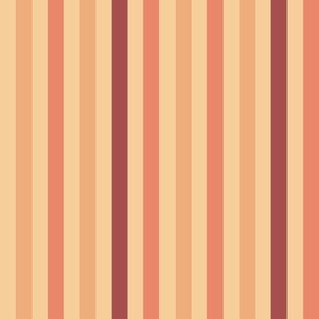 Warm Gradient Stripes small scale