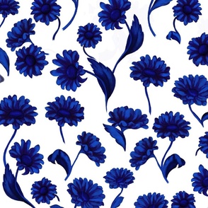 Blue flowers