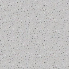 Silver Grey Moss Ticking – whimsical watercolor mini chevrons