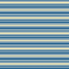 4" rep blue yellow  stripes horizontal