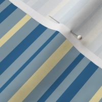 2" rep blue yellow  stripes horizontal