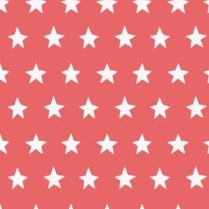 July 4th - Patriotic Stars - Red 