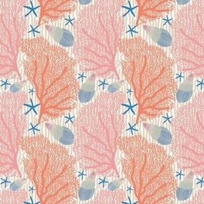 Red Coral Reef Pattern