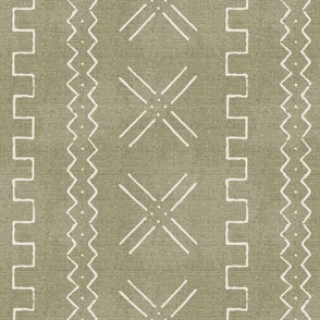 mud cloth light olive green, boho African designs