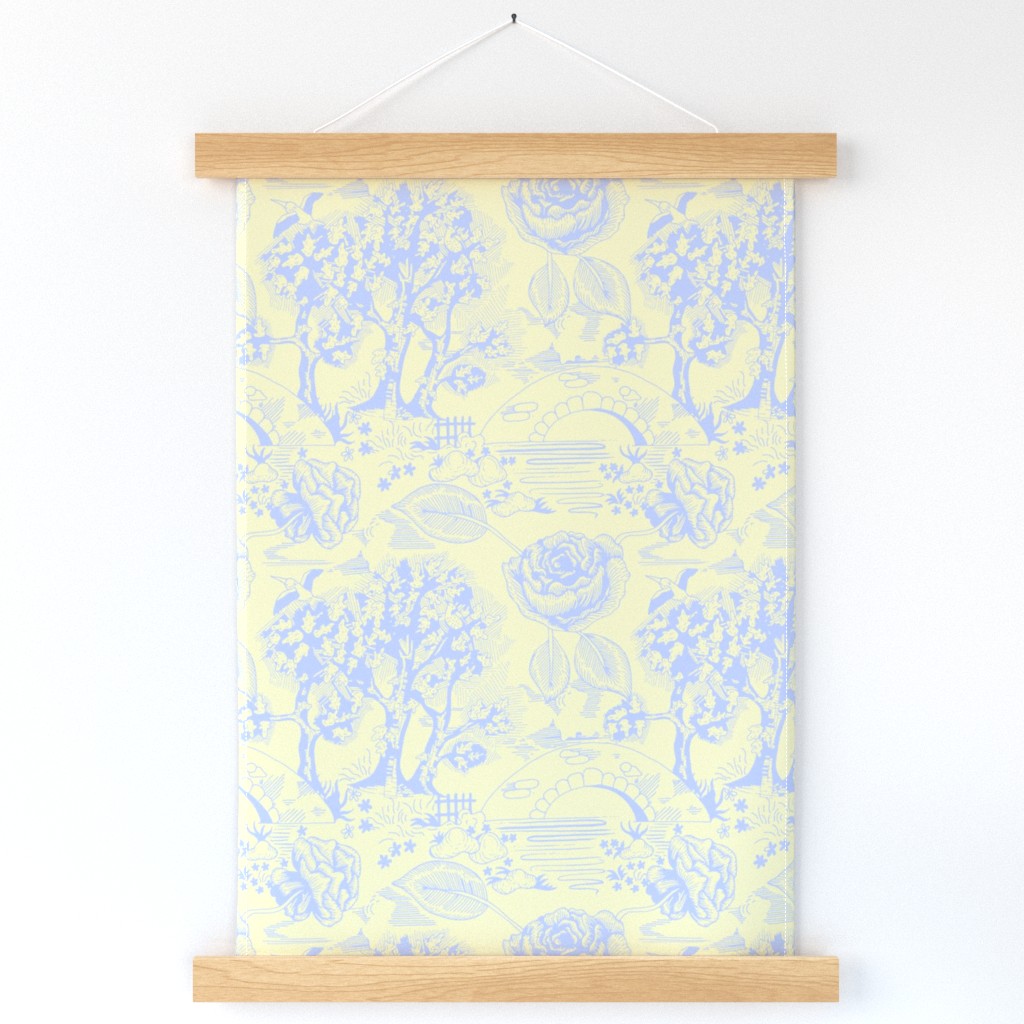 Light Blue Collection - A Walk in the Woods Toile