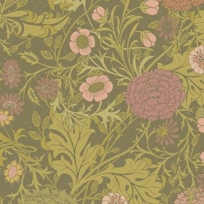 William Morris  - Cheerwell - Spring Green