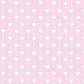 Heart Strings/soft pink