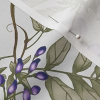 Wisteria violet grey  japanese J rotated