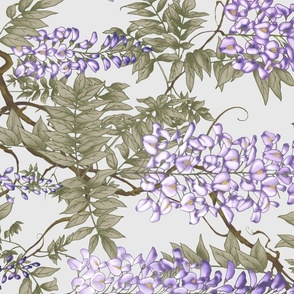 Wisteria violet grey  japanese J rotated