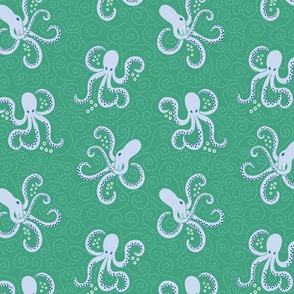 octopus/green/large