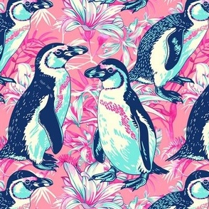 Pink Penguins