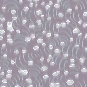 Bubbly Water Pearls in Movement // Hazy Lilac
