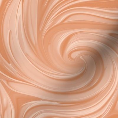 Paint Swirls v1 Peach Fuzz