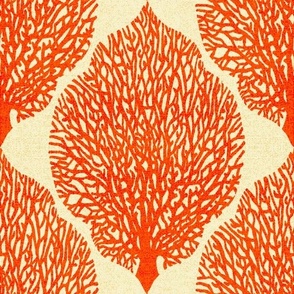 Coral Leaf Orange