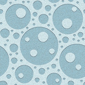 Textured dots cool 18x18