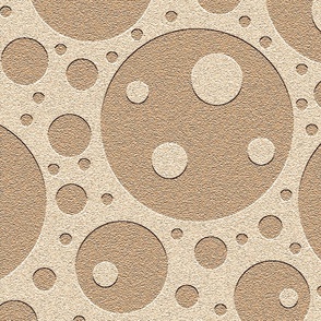 Textured dots warm 24x24