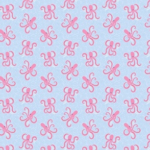 octopus/pink/medium