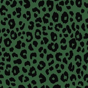 Leopard - Hunter Green