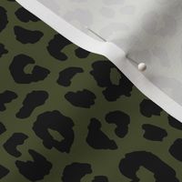 Leopard - Olive Green