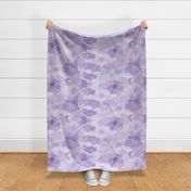 white vertical waves on muted violet - extra large scale