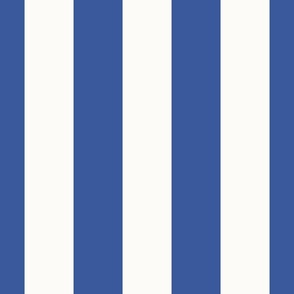 3 inch blue cabana stripe