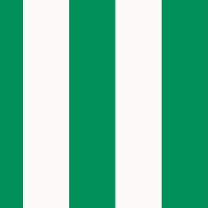 4 inch green vertical stripe