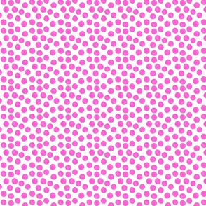 Watercolor Dots – Hot Pink (mini)