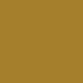 Deep Mustard Solid Color Gold