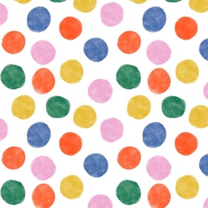 Watercolor Dots – Pool Party (medium)