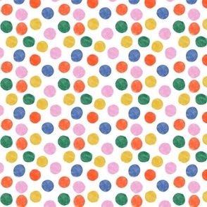 Watercolor Dots – Pool Party (small)