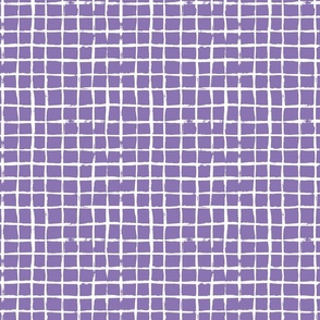 Smaller Scale Checkerboard in Violet