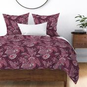 Fleurs Sauvage de Villandry Pink Brocade Large 