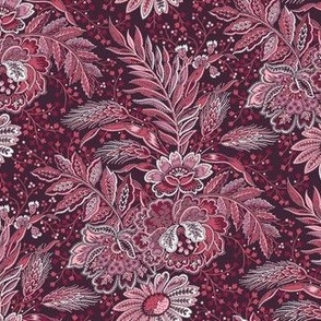 Fleurs Sauvage de Villandry Pink Brocade Small 