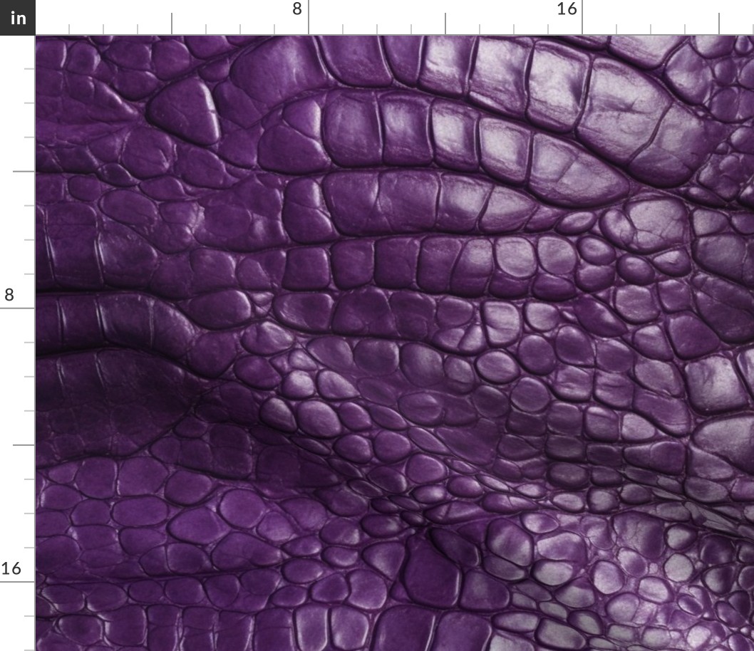 Purple Alligator Skin 8