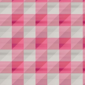 Pink and Gray Geometric Pattern